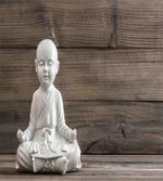 Meditating Asian Baby
