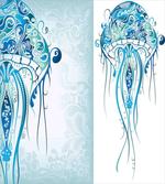 Ocean Jellyfish Paisley