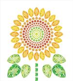 Sunflower Mandala Design