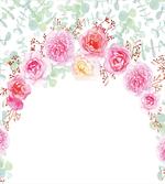Floral Wreath Peony