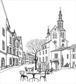 Old City Sketch