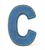 Writing Systems Denim