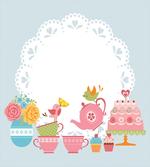 Birds Drinking Tea artwork