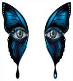 Realistic Female Butterfly