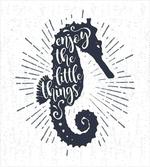 Uplifting Phrase Seahorse