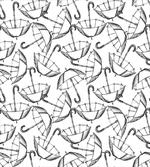 Sketch of Umbrellas