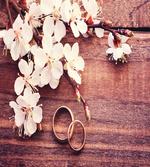 Flowers Rings Wooden