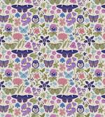 Butterfly Pansy Flower Leaf artwork