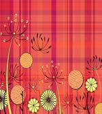 Umbellifer Flower Tartan artwork