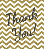 Thank You Words ZigZag