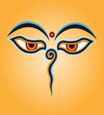 Ancient Figure with Eyes