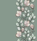Flowers and Leaves Graphic