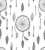 Folk Feathers Arrow