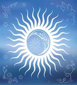 Crescent Moon Curlicues