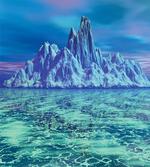 Arctic Landscape Scene