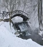 Wooden Bridge Cold River