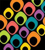 Colorful Oval Motifs