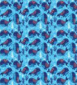 Cartoon Marine Life Whales artwork