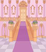 Palace Cartoon Interior Art