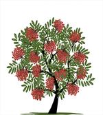 Tree Full of Fruits Art