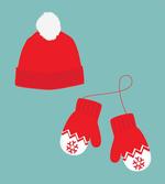 Pair of Mittens Hat