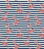 Anchor Striped Backdrop