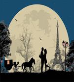 Lovers in the Paris