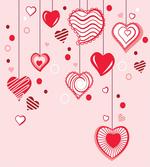 Contour Hearts Lines