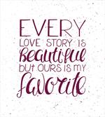 Romance Words Our Story