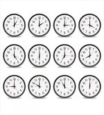 Clocks and Black Numbers