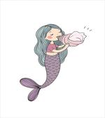 Fairy Girl Seashell