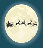 Santa Claus Silhouette