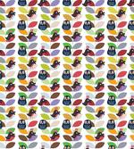 Abstract Vivid Birds