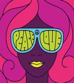 Peace and Love Groovy Girl