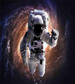 Astronaut in Outer Space