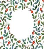 Flower and Bud Frame artwork