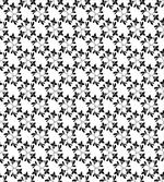 Monochrome Leaf Pattern
