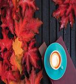 Coffee Fall Leaves