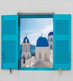 Greece Oia Building artwork