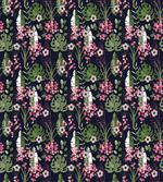 Palm Leaves Flowers artwork