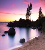 Sandy Beach by River