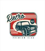 Retro Service Old Car