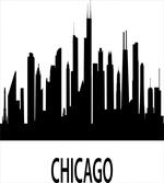 Chicago Line Silhouette