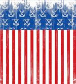 Patriotic Grunge Flag Marine