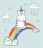 Rainbow Words Art