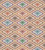 Motif in Vivid Rhombuses