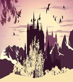 Castle in Mountains