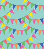 Bunting Party Flags Print