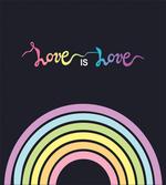 Love is Love Rainbow Lines artwork
