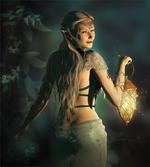 Elf Princess Lantern
